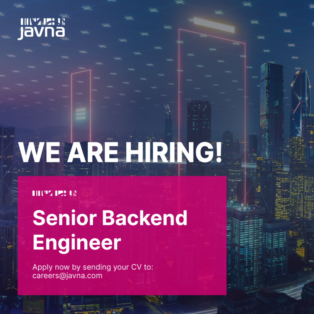 مطلوب مهندس برمجيات Backend أول (Senior Backend Engineer)